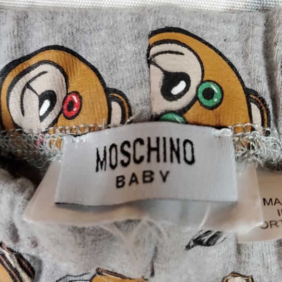 Moschino Baby Teddy Bear Sweatpants 1-3M - Picture 2 of 12